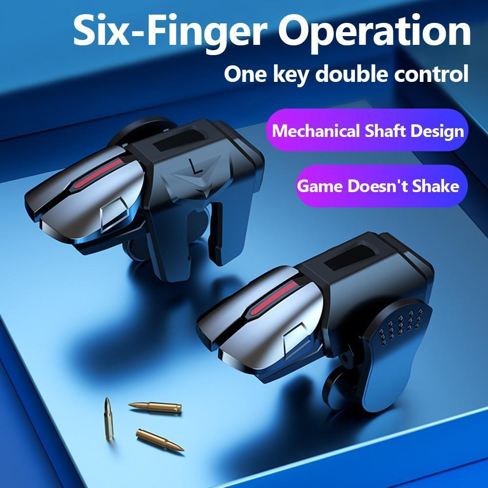 Gaming Trigger Phone - 2 Stück Mobile Joystick-Trigger für PUBG-Spiele,