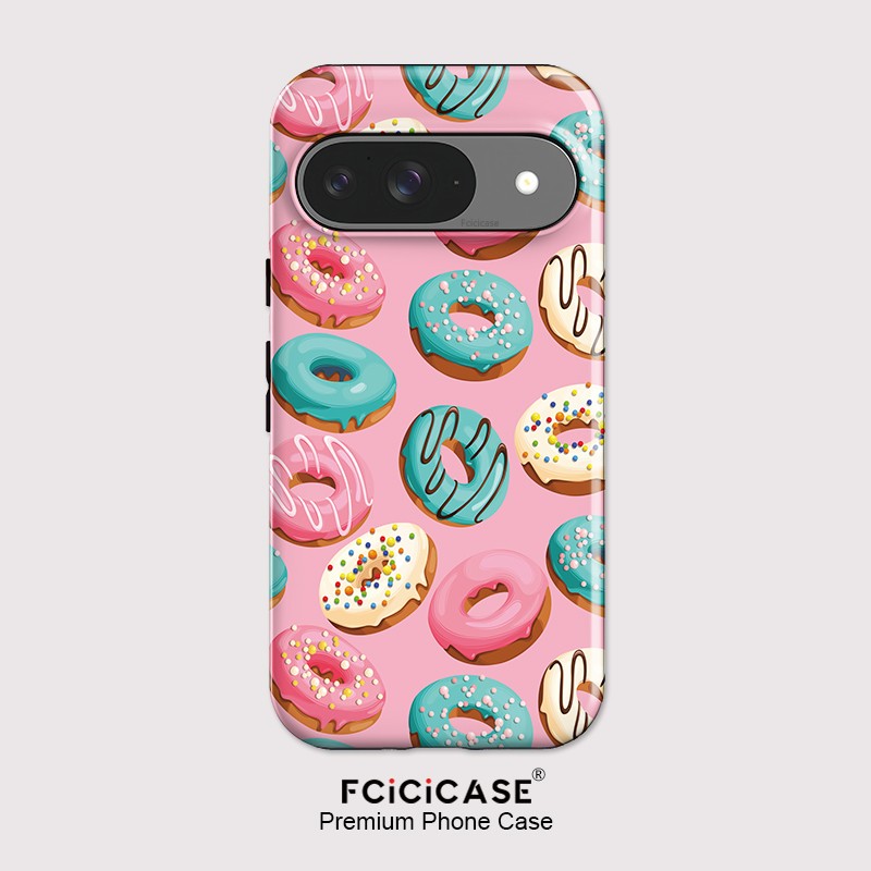 Google Pixel 9 - Fcicicase 2-in-1 Dual-Layer Handyhülle für Google