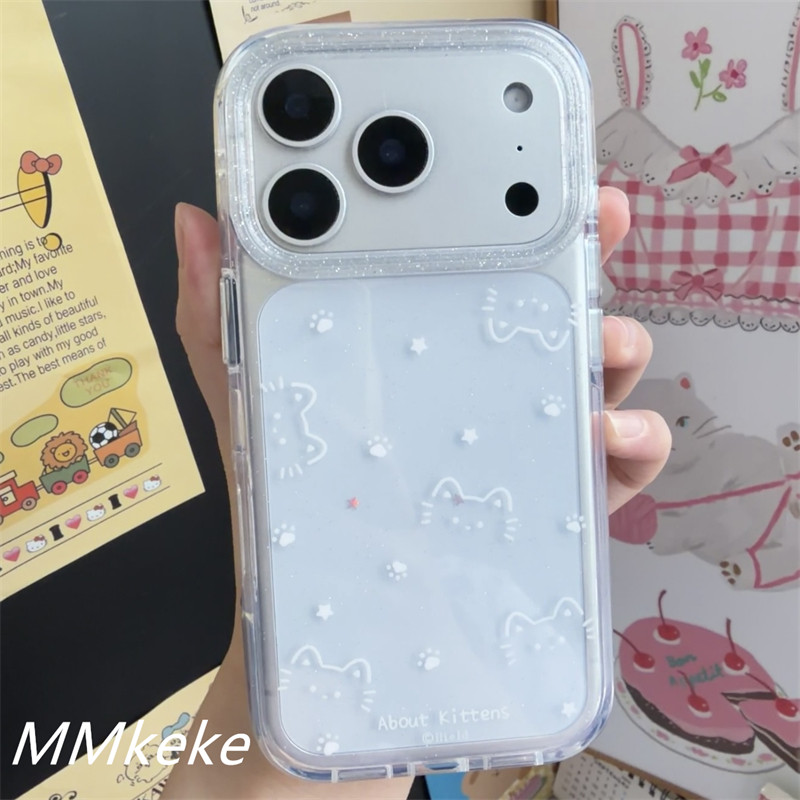 Y2K Phone Accessories - Koreanische Ins Shining Star Kätzchenpfote Kawaii