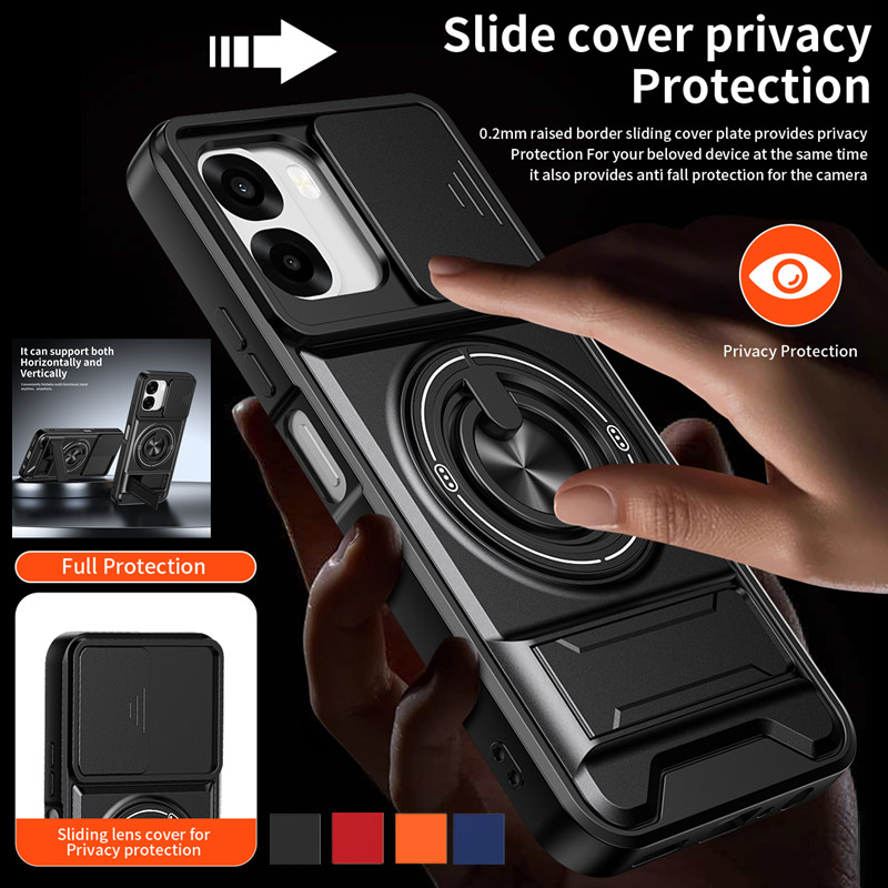 Phone Accessories Popsocket - Panzer-Handyhülle für Oppo A6x A6k A6t