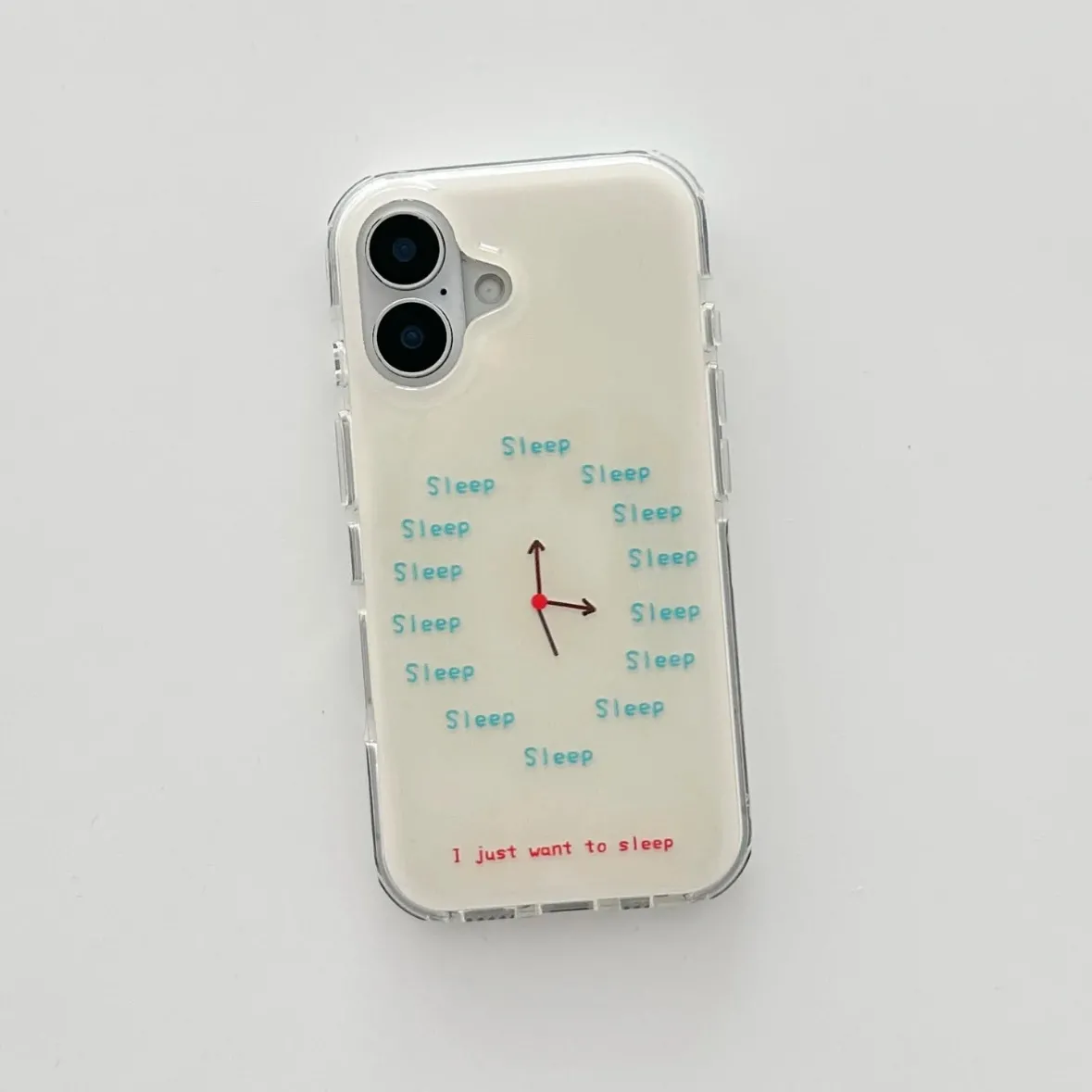 Y2K Phone Accessories - Ins Wind Kreative Schlafuhr Personalisierte Handyhülle
