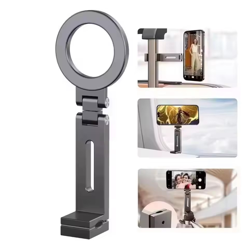 Phone Accessory - Universeller Magnetischer Handyhalter Reise-Essentials Flexibel Drehbare