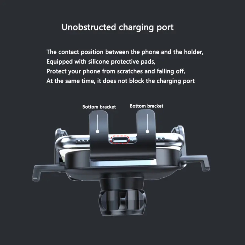 Car Mount Phone - Neuer Auto-Handyhalter Universeller Faltbarer Drehbarer GPS-Handyständer