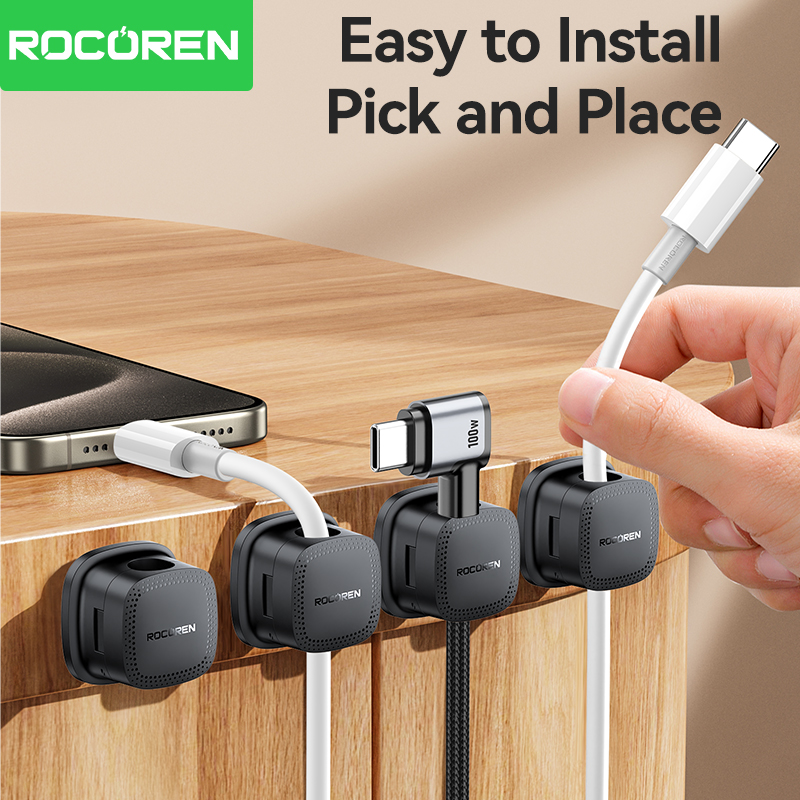 ROCOREN 30 Stück Magnetische K – Cable Organizer Magnetic Bewertung und Preis
