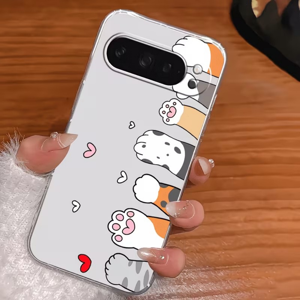Cartoon-Katzenpfoten-Abdruck K – Google Pixel 9 Bewertung und Preis