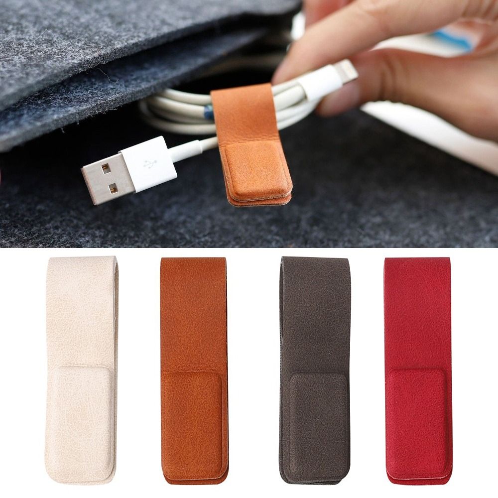 Neuer Leder-Kabelclip für Kopf – Cable Organizer Magnetic Bewertung und Preis