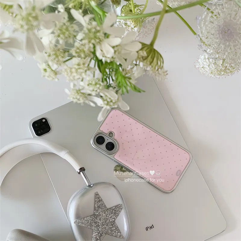 Koreanische Ins Creme Rosa Pol – Y2K Phone Accessories Bewertung und Preis