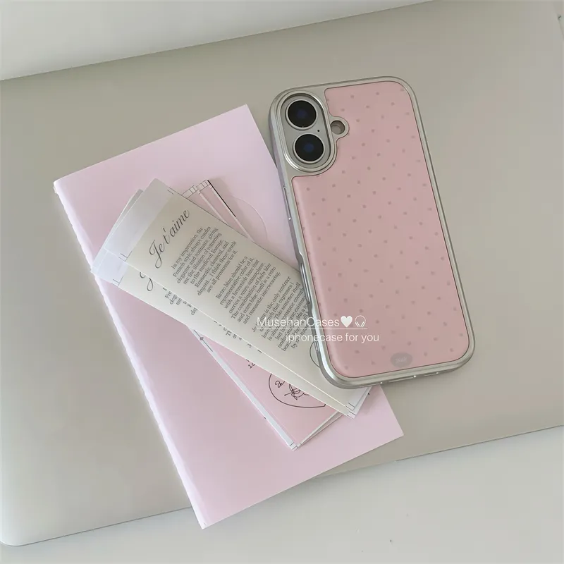 Koreanische Ins Creme Rosa Pol – Y2K Phone Accessories Bewertung und Preis