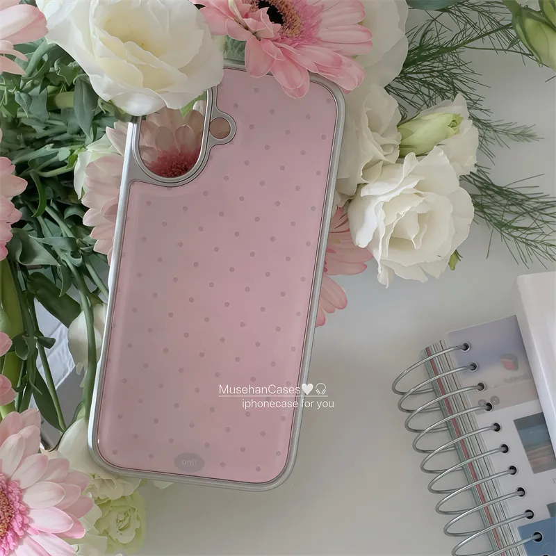 Koreanische Ins Creme Rosa Pol – Y2K Phone Accessories Bewertung und Preis