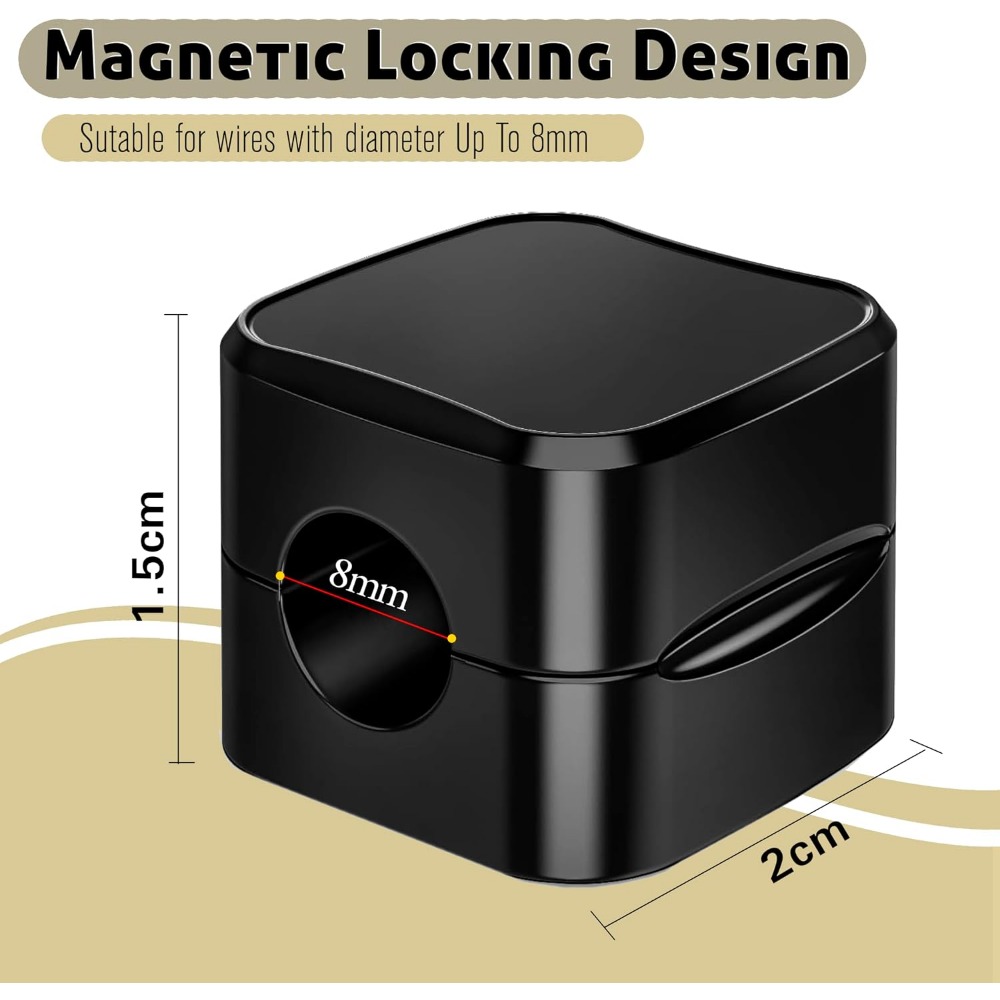 Magnetische Kabelclips zur Kab – Cable Organizer Magnetic Bewertung und Preis