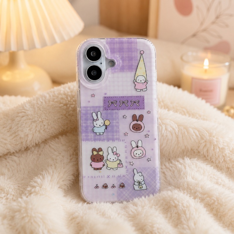 Kawaii Miffy Jelly Handyhülle  – Phone Accessories Design Bewertung und Preis