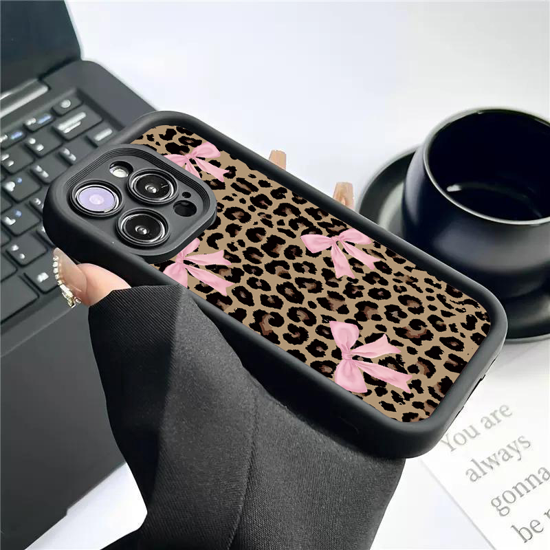 Luxuriöse Leopardenmuster-Schl – Y2K Phone Accessories Bewertung und Preis