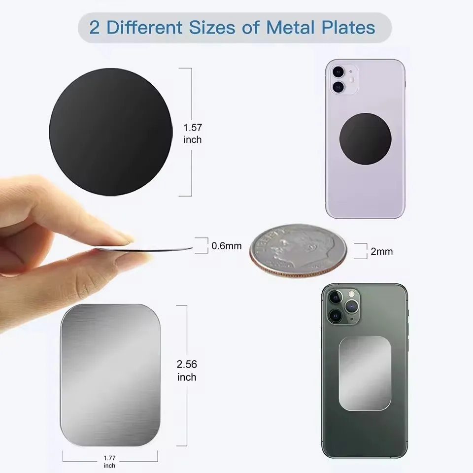Dünne magnetische Metallplatte – Phone Accessories Japan Bewertung und Preis