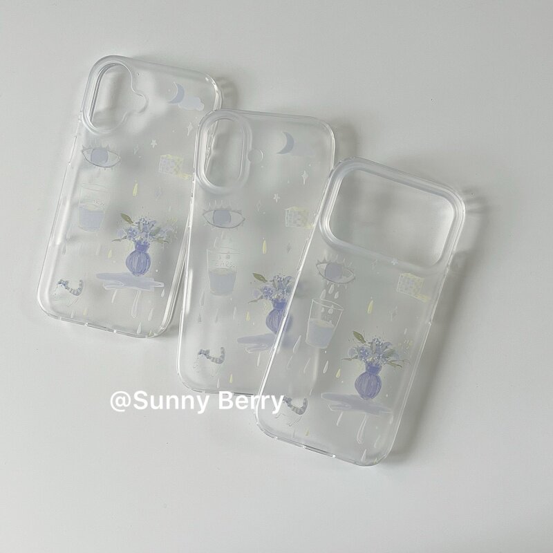 Koreanische Ins Blue Tear Vase – Y2K Phone Accessories Bewertung und Preis