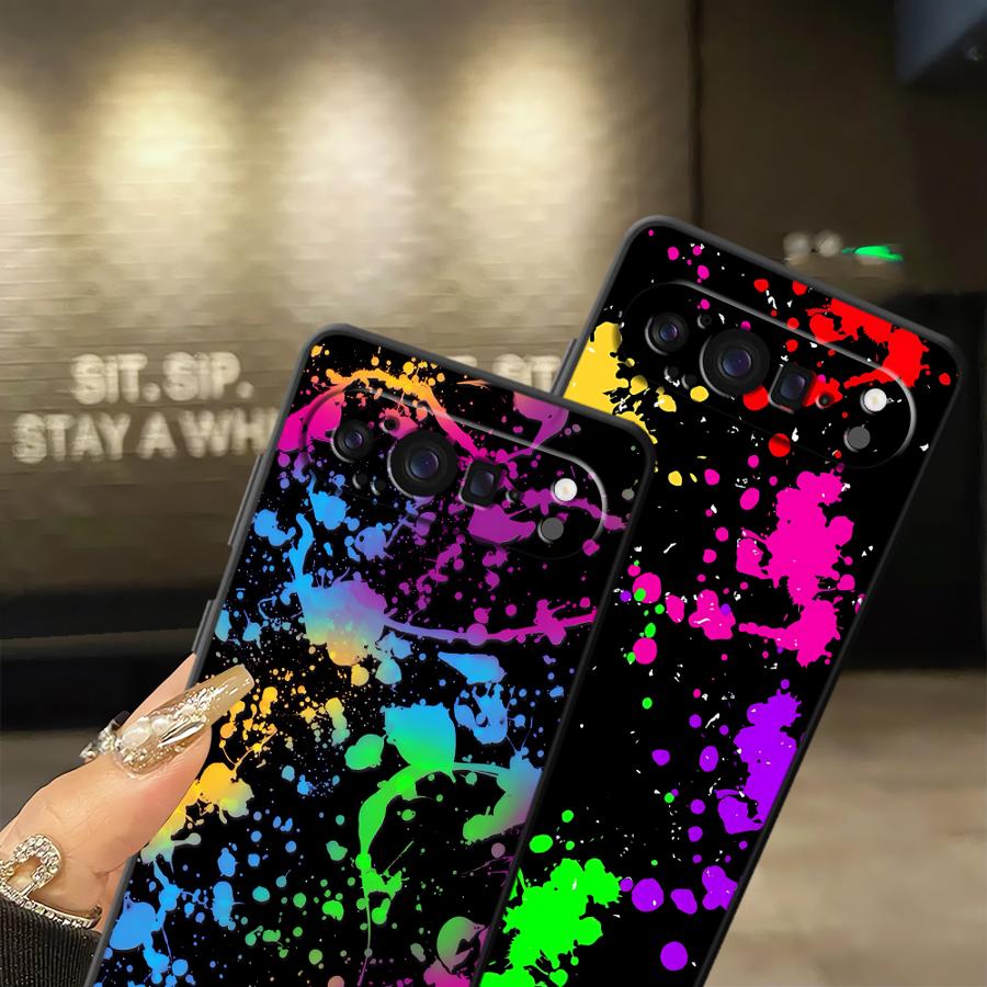 Regenbogen-Farbspritzer Handyh – Google Pixel 9 Bewertung und Preis