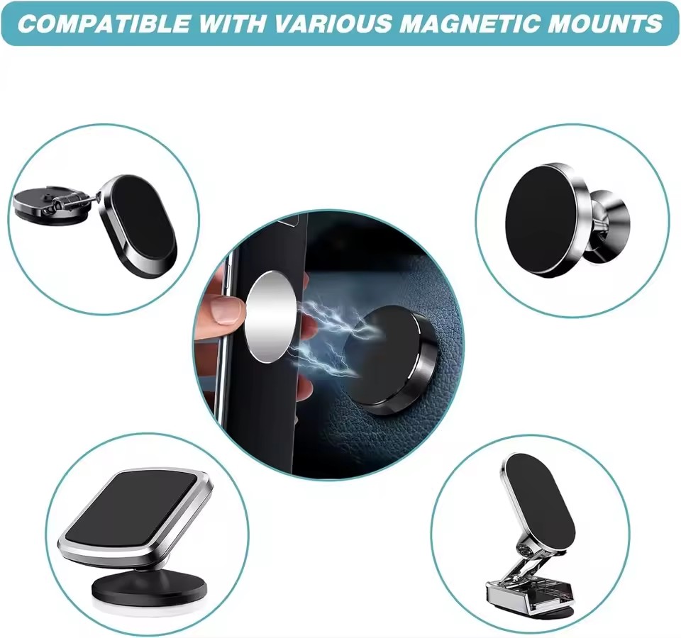50/1 Stück Metallplatte für Ma – Phone Accessories Japan Bewertung und Preis