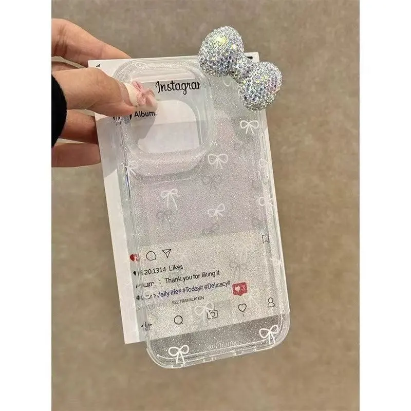 Luxus Funkelndes Pulver 3D Vol – Y2K Phone Accessories Bewertung und Preis